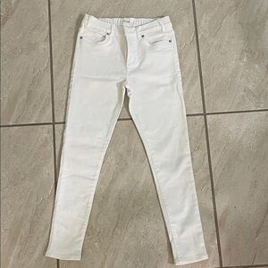 Crewcuts Off-White Skinny Jeans for Girls